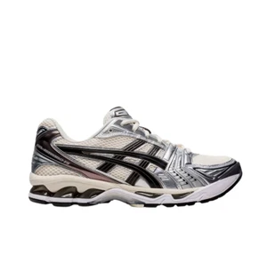 ASICS Gel-Kayano 14 Men's Running Sneakers Cream Black Cushioned 1201A019-108 - Picture 1 of 4