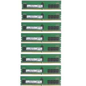 Samsung 128GB (8X16GB) DDR4 2933MHz 2RX8 ECC Registered Memory M393A2K43CB2-CVF - Picture 1 of 5