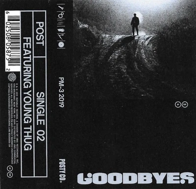 Post Malone - Goodbyes | Blue Cassette Single 02 | Feat. Young Thug | Limited - Image 1 of 4