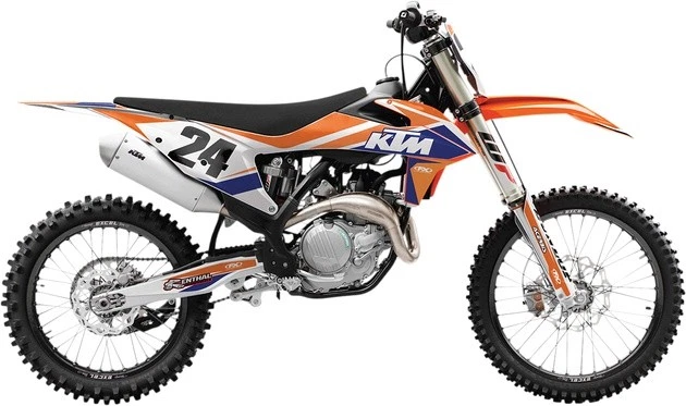 Factory Effex EVO 19 Shroud Graphics Kit #25-01516 KTM 85 SX 2018-2022 - Image 1 of 1