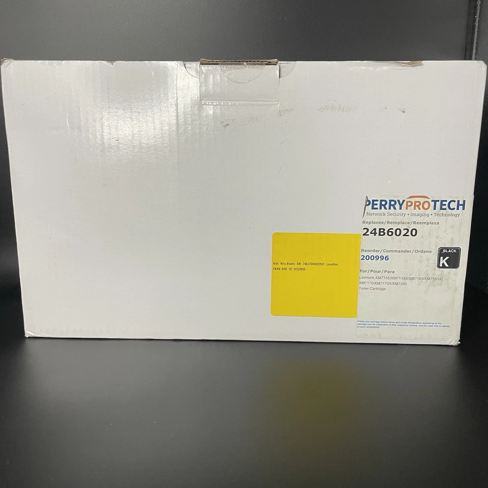 Lexmark 24B6020 Compatible Black Toner Cartridge for XM7155 XM7163 XM7170 New - Image 1 of 1