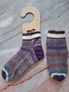 gestrickte Socken Größe 38/39 handgestrickt - Bild 1 von 2