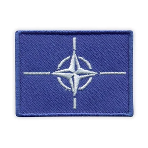 Bandera de la OTAN - Parche/Insignia Bordada Organización del Tratado del Atlántico Norte - Imagen 1 de 1