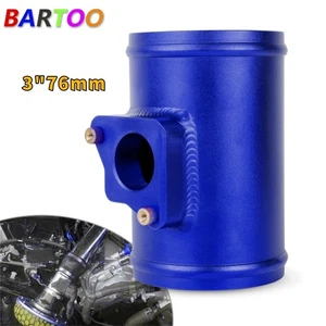 3" 76mm Mass Air Flow Sensor Mount Adapter Tube For Mazda Subaru Blue - Picture 1 of 12