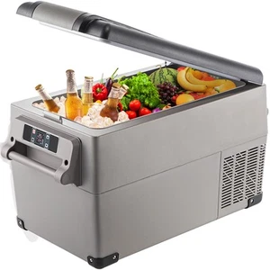 Sin marca Nevera Portátil de Viaje para Coche Camping 45W 12V/24V Capacidad 35L - Imagen 1 de 12
