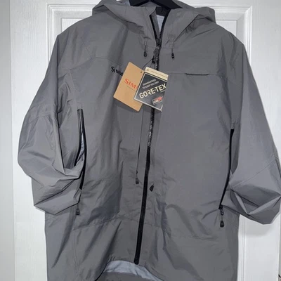Simms Мужская G4 Pro Wading куртка Gore-Tex размер большой совершенно новый с ярлыками - Изображение 1 из 4