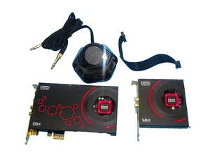 CREATIVE LABS ZxR SBX PROSTUDIO PCI-EXPRESS ZESTAW KART DŹWIĘKOWYCH DO GIER #GKM2925 - Zdjęcie 1 z 2