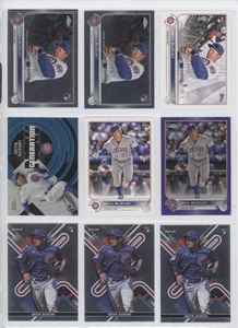 2022 Seiya Suzuki 14 Card RC Lot Ginter Topps Chrome , Purple Refractor Cubs - Picture 1 of 2