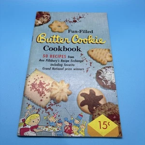 Fun-Filled Butter Cookie Cookbook from Ann Pillsbury's Recipe Exchange Vintage - Picture 1 of 4