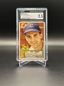 1952 Topps Bill Pierce #98 CGC 2.5 Chicago White Sox - Picture 1 of 2
