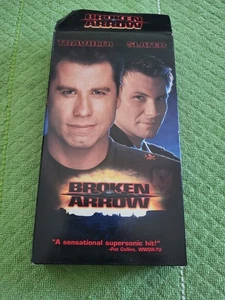 Broken Arrow w/ John Travolta & Christian Slater (VHS, 1996, 20th Century Fox) - Picture 1 of 3