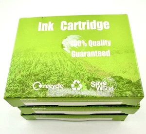 Epson Compatible Ink Cartridges - 2 Black ET0691, 1 Cyan ET0692 Save The World - Picture 1 of 6