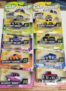 Car Tuned Series 2 Complete Set of 8 with Chevy C10 - Picture 1 of 24