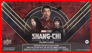2023 Upper Deck Marvel Shang Chi Hobby Box 90 Card Box Including Auto Relic - Picture 1 of 7