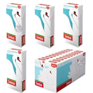 SWAN Extra Slim Cool Menthol Cigarette Filter Tips–Smoking & Hand Rolling Papers - Picture 1 of 3