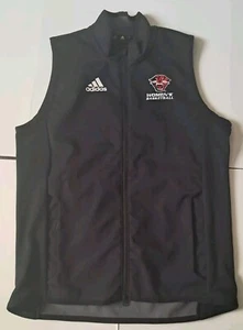 Adidas Davenport University Panthers Women's Basketball Zip Vest SM NCAA Black - Picture 1 of 4