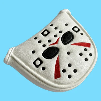 AVOCADOSHARK Offer Golf Mallet Putter Cover Headcover Magnetic Synthetic Leather Mallet Cover