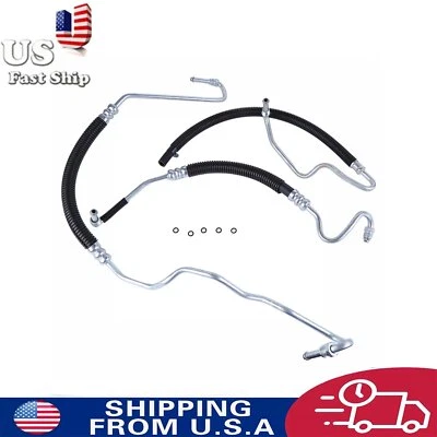 Turbo Diesel Hydroboost Power Steering Line Hose For GMC Sierra 2500 HD 2001-06 Foto 1 de 4