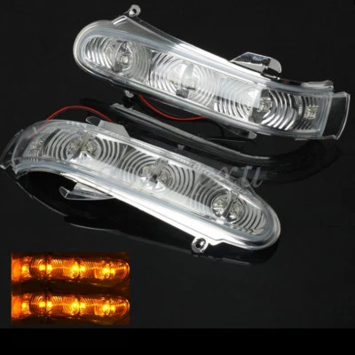 2x Luces LED de señal de giro de espejo retrovisor lateral para Mercedes Benz W220 W215 S/CL Foto 1 de 4
