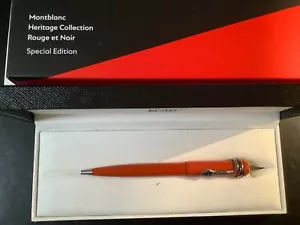 Montblanc Heritage Collection Rouge & Noir Spezial Edition Coral Kugel - Picture 1 of 5