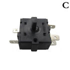 3/5 Pin 2/4 Position Rotary Switch Selector Ac 250V 16A  Electric Room Heater