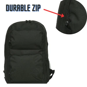 Rucksack Backpack Black travel pack Lightweight 0.3kg capacity 18ltr bottle hold - Picture 1 of 6