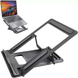 Portable Adjustable Aluminum alloy Laptop Stand Notebook Holder Foldable w/ Box - Picture 1 of 5