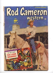 Rod Cameron Western Comic #18, 1952, Fawcett - Bild 1 von 1