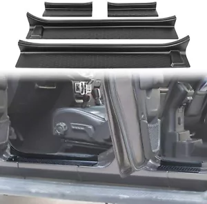 Door Sill Guards Door Entry Protectors Trim for 18+ Jeep Wrangler JL Accessories - Bild 1 von 7