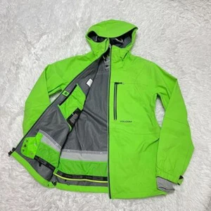 Volcom Guide Gore-Tex Snowboard Jacket Mens Size M Green - Picture 1 of 12