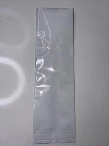 25 sacchetti di caffè PBFY 8-12 oz bianco lucido con soffietto laterale, con valvola - Foto 1 di 5