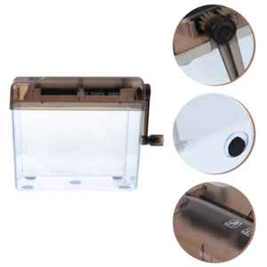Easy to Use Shredder Document Cutting Machine Hand-cranked Paper Office - Picture 1 of 12