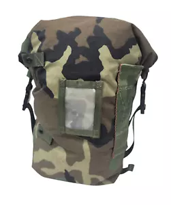 Gebrauchte USGI Woodland Camo NBC Chemie Anzugtasche *mocinc.1982* - Bild 1 von 4