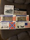 Civil War Confederate & Colonial Currency Antique Reproduction + Civil War Cards