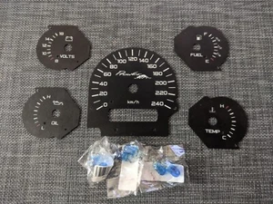 KM/H Plymouth/Chrysler Prowler dashboard scales, instrument cluster, gauge face - Picture 1 of 9