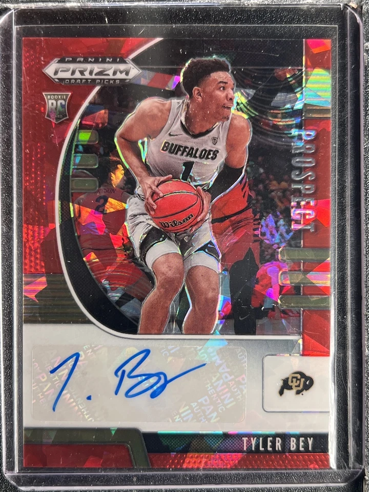 Bey, Tyler - 2020 Prizm Draft - Autograph - Red Ice - Image 1 of 1