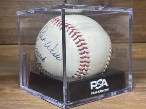 Hank Aaron Autograph PSA/DNA Certified - Braves Legend - personalized auto🔥⚾️  - Picture 1 of 5