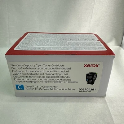 Xerox 006R04361 Cyan Toner Cartridge for C310 C315 – New Sealed - Image 1 of 4