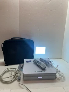 Sony Data Projector VPL-CX5 White With Remote Cables And Carry Case Tested - Picture 1 of 11