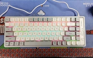 GK 85 Wired Mechanical Keyboard, Hotswap Linear Switch Keyboard RGB Backlits MDA - Afbeelding 1 van 7