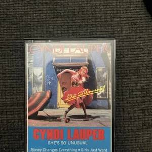 Cyndi Lauper, She's So Unusual (Cassette Tape, 1983) Time After Time - Picture 1 of 2