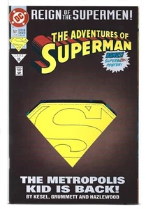 Adventures of Superman #501 (Juni 1993 DC Comics) Die Cut Collectors Edition B&B - Bild 1 von 1