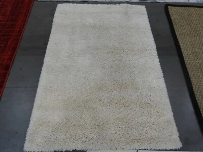 IVORY 4' X 6' Pressed Piles Rug Reduced Price 1172604053 SG151-1212-4 - Image 1 of 4