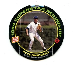 1994 Oscar Mayer Superstar Round-Up Pop-Up Discs Ryne Sandberg #29 ~ Cubs - Picture 1 of 2