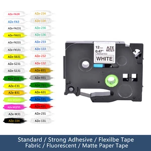 0,94 Zoll Etikettenband 24 mm kompatibel mit Brother P-Touch TZ TZe 151 251 451 551 651 - Bild 1 von 28