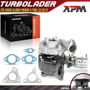 Turbolader für Nissan Almera II Primera X-Trail T30 2.2 dCi Di BJ 2001-2008 - Bild 1 von 8