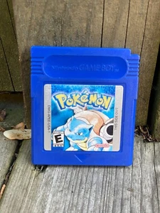 Pokemon Blue Version (Nintendo Game Boy 1998) Authentic - Picture 1 of 3
