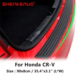 FOR Honda CR-V 2008 -2022 Rear Bumper Protector Gard Trim Rubber Cover US Stock - Foto 1 di 11