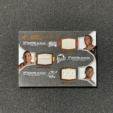 2007-08 UD Sp THADDEUS YOUNG / BRANDAN WRIGHT / NICK YOUNG Rookie Threads JERSEY