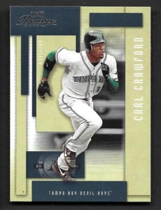 2004 Playoff Prestige #181 Carl Crawford Tampa Bay Rays - Picture 1 of 1